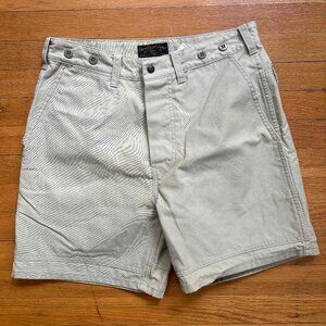 Filson Dry Tin Cloth Shorts - Men's 32" waist - khaki